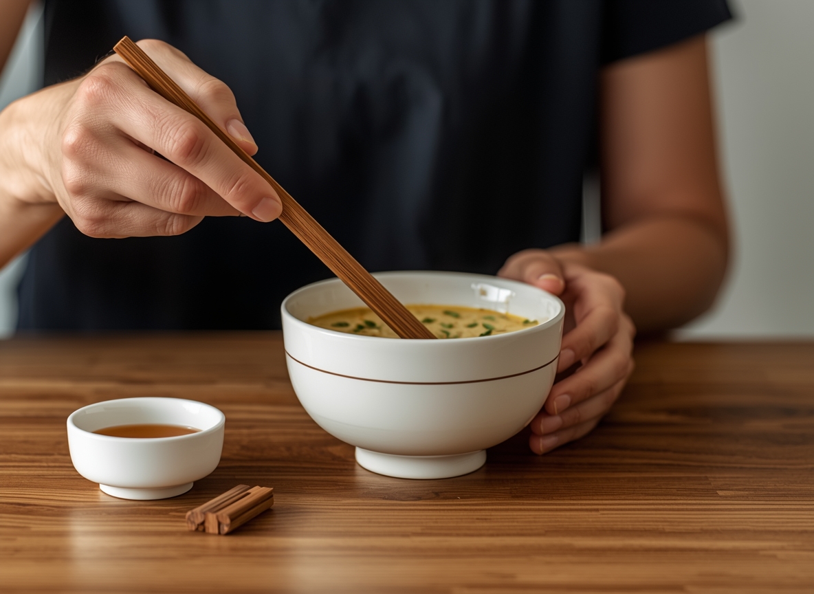 Minimal ceramic bowl outline